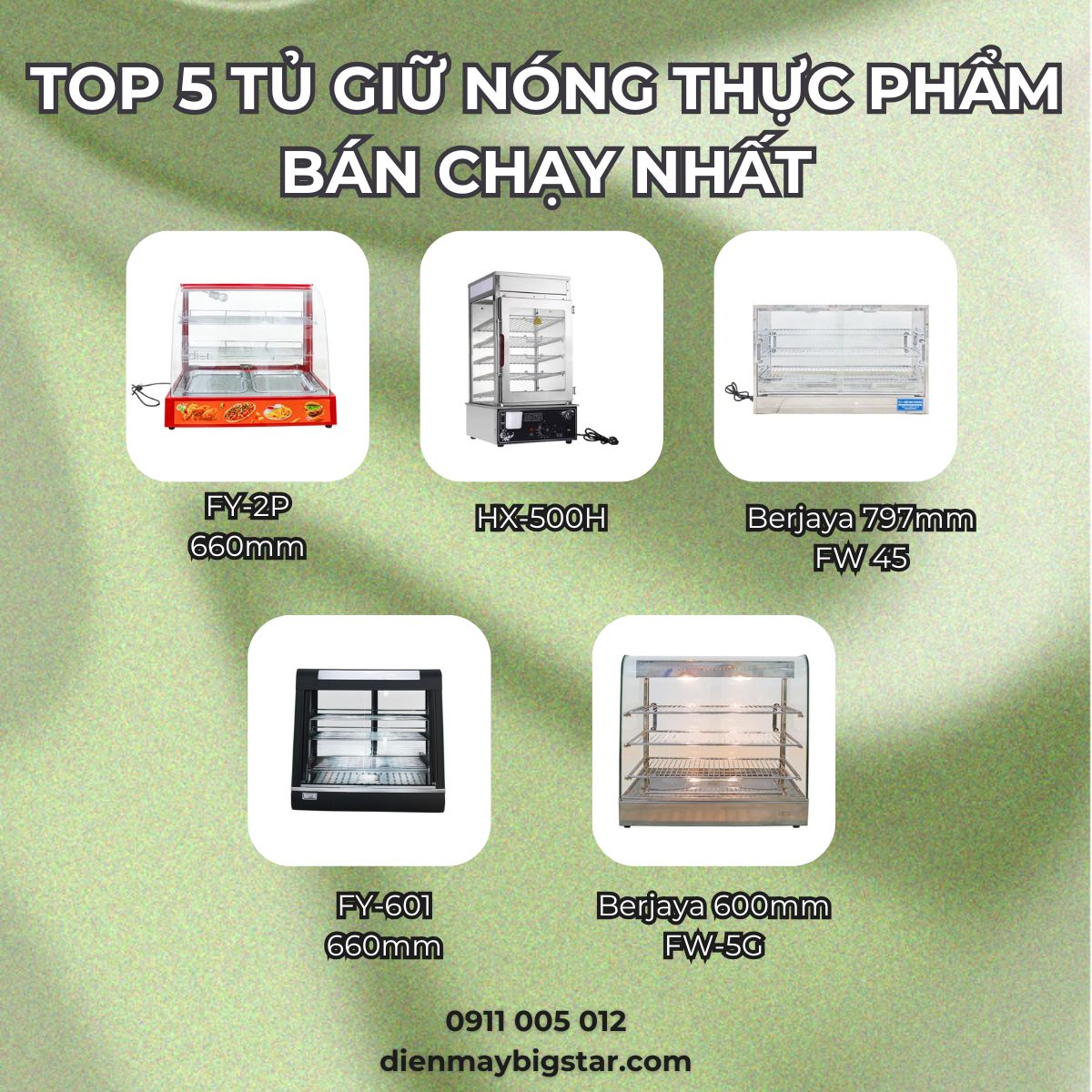 Tủ giữ nóng thực phẩm